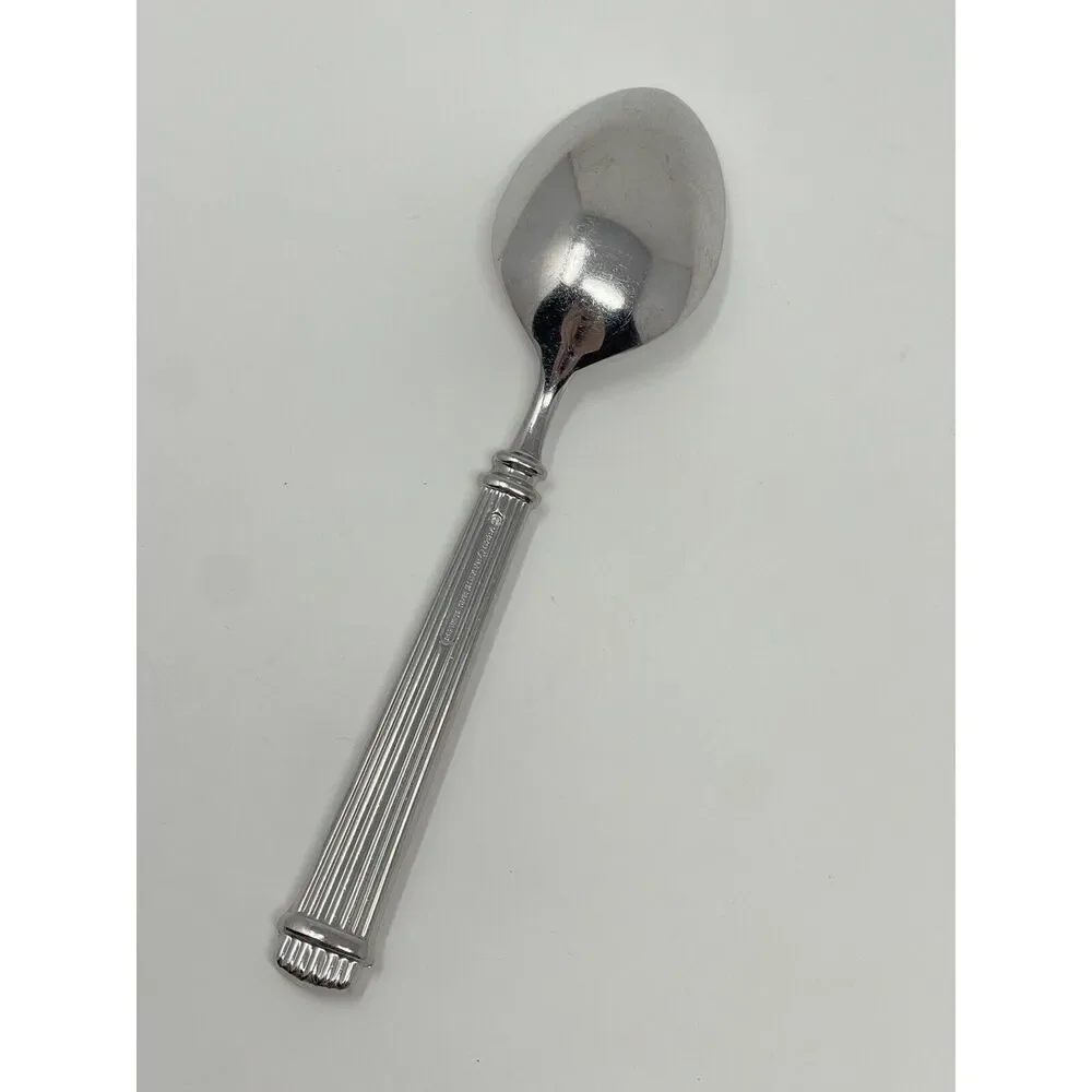 Reed & Barton Forum Stainless Steel Place Oval Dinner Soup Spoon 7 1/8”
